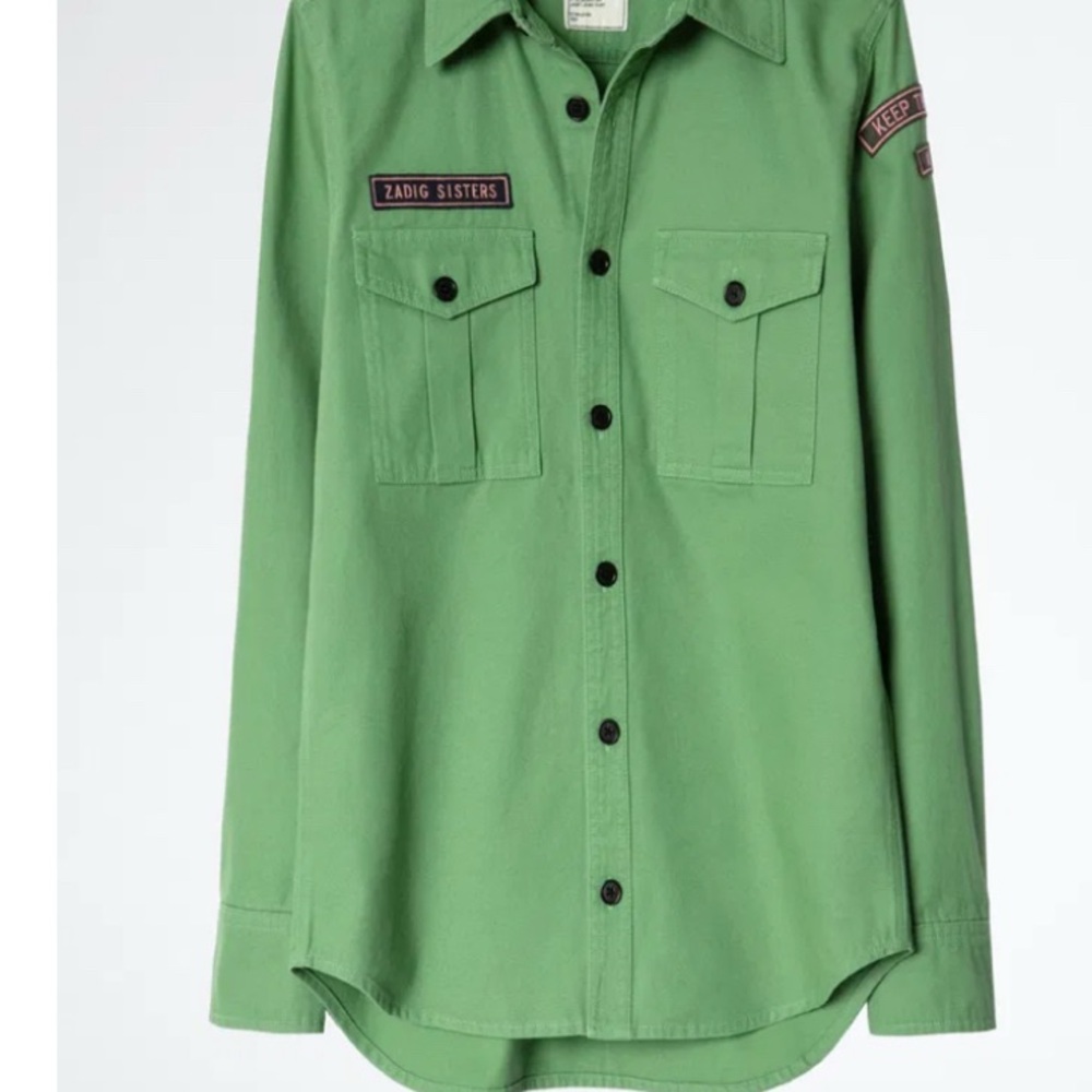 Zadig & Voltaire This Canvas Shirt
